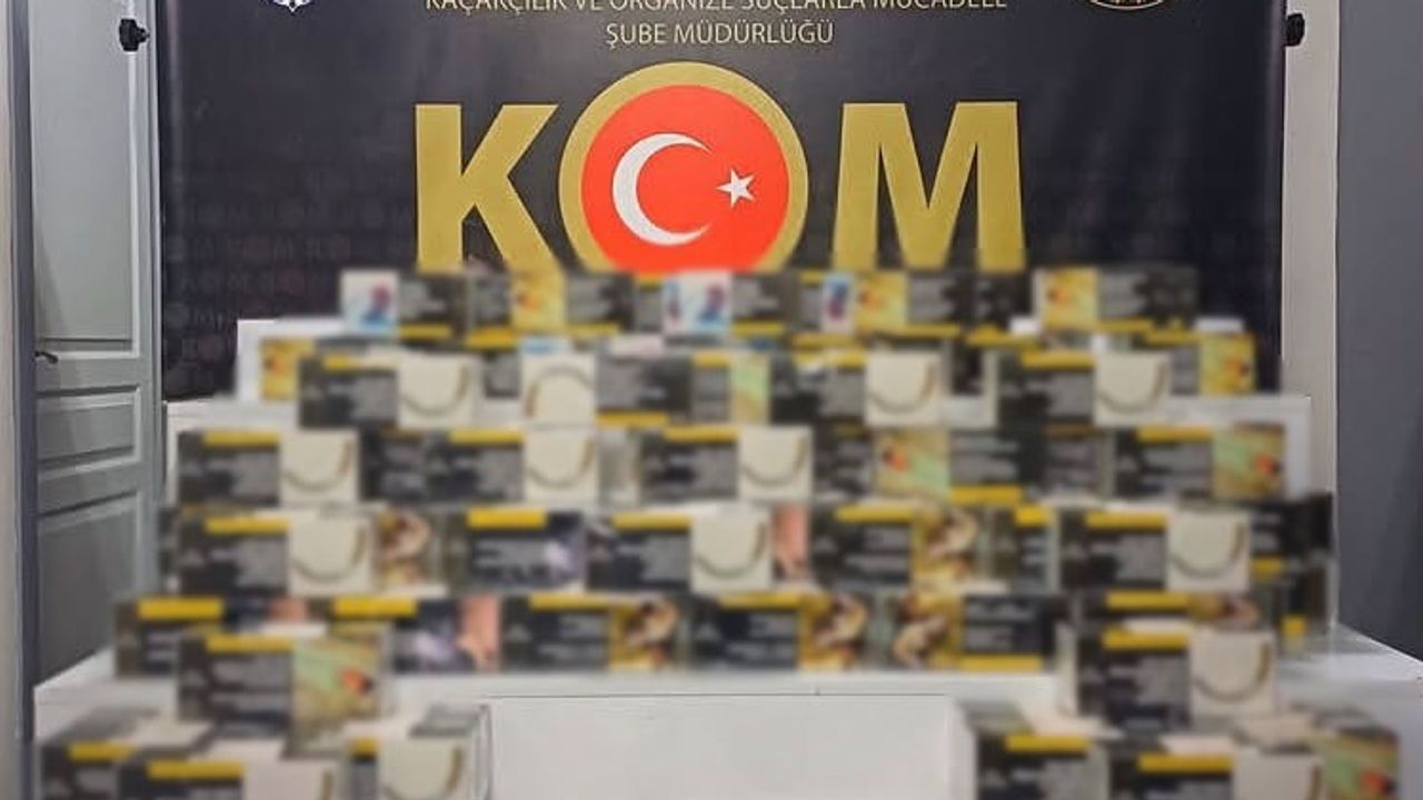 Isparta'da kaçak sigara ve bandrolsüz makaron operasyonu