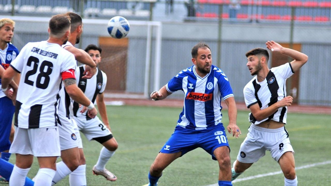 İzmirspor ilk haftayı coşkuyla açtı: Çeşme'yi 5-1 yendi