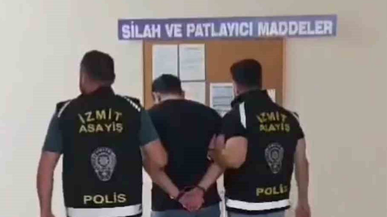 İzmit'te kesinleşmiş 21 yıl 4 ay 22 günlük hapis cezası bulunan şüpheli yakalandı