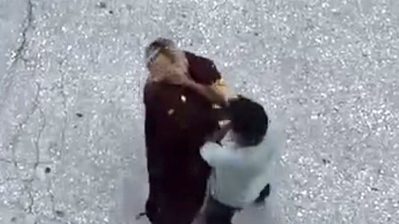 Kadına cadde ortasında şiddet: şüpheli adli kontrolle serbest bırakıldı