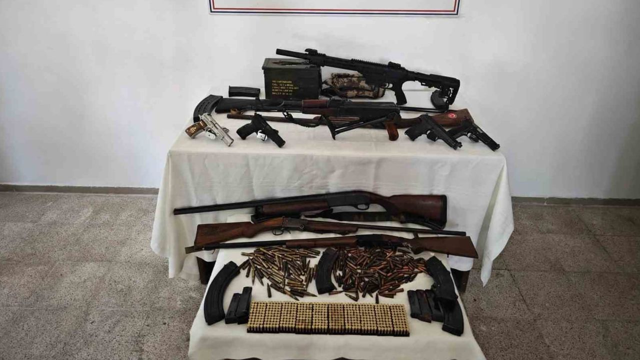 Kahramanmaraş merkezli operasyonda silah ticareti şebekesine 3 tutuklama