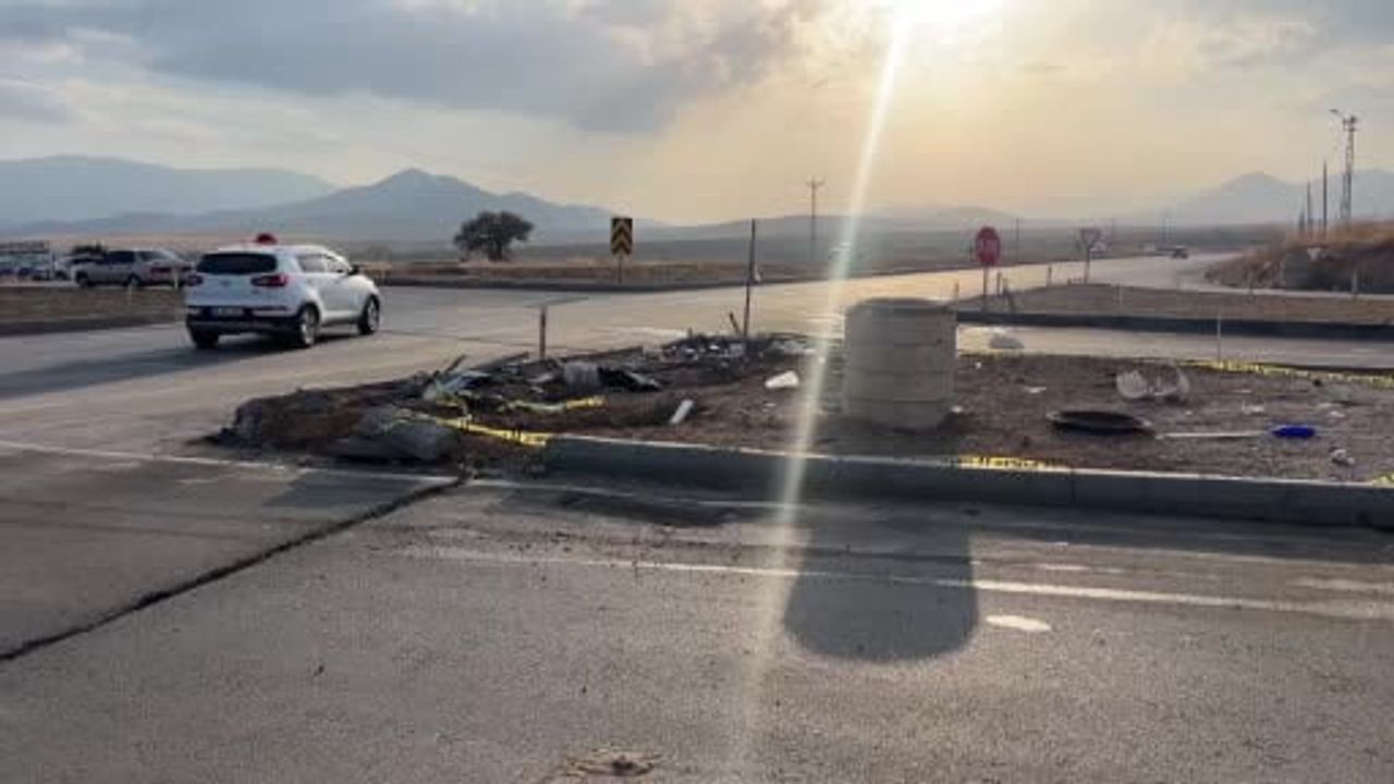 Kahramanmaraş'ta MHP konvoyunda kaza: bir ölü, dört yaralı