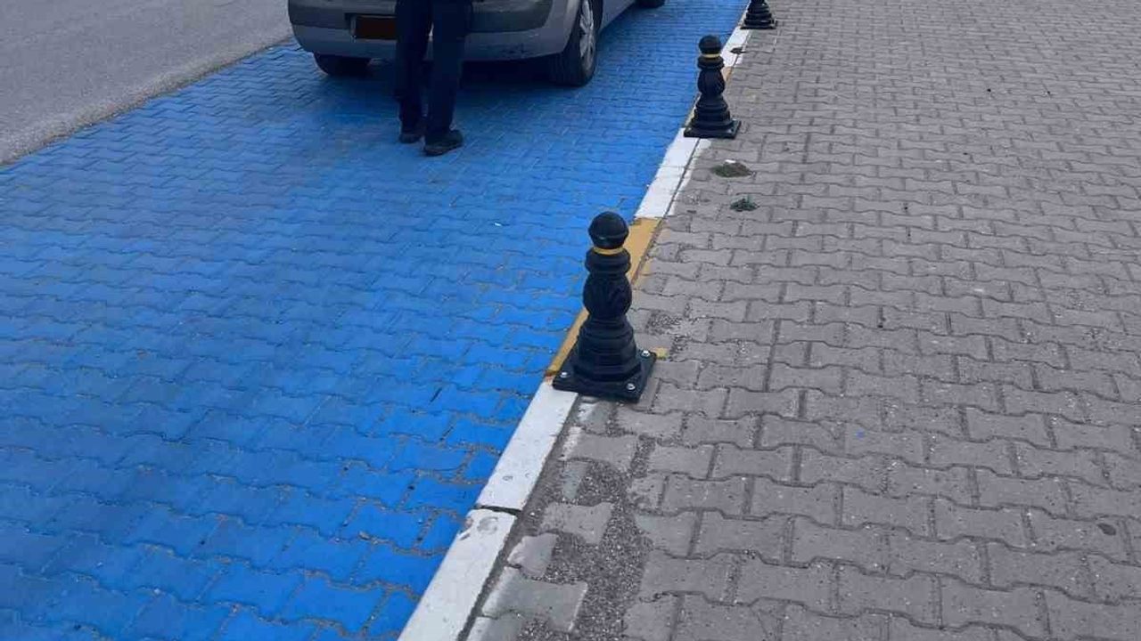 Kaldırımların güvenliği için Balıkesir'de sıkı park denetimi