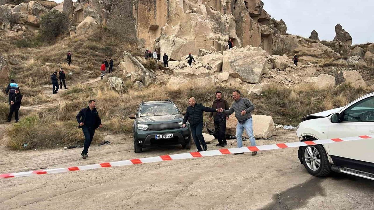Kapadokya'da peribacası çökmesi: hayatını kaybedenlerin kimlikleri duyuruldu