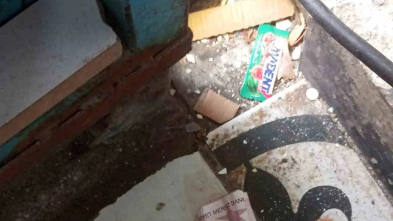 Kapı kilitli olunca parayı kameraya gösterip bıraktılar: iki kardeşin örnek davranışı
