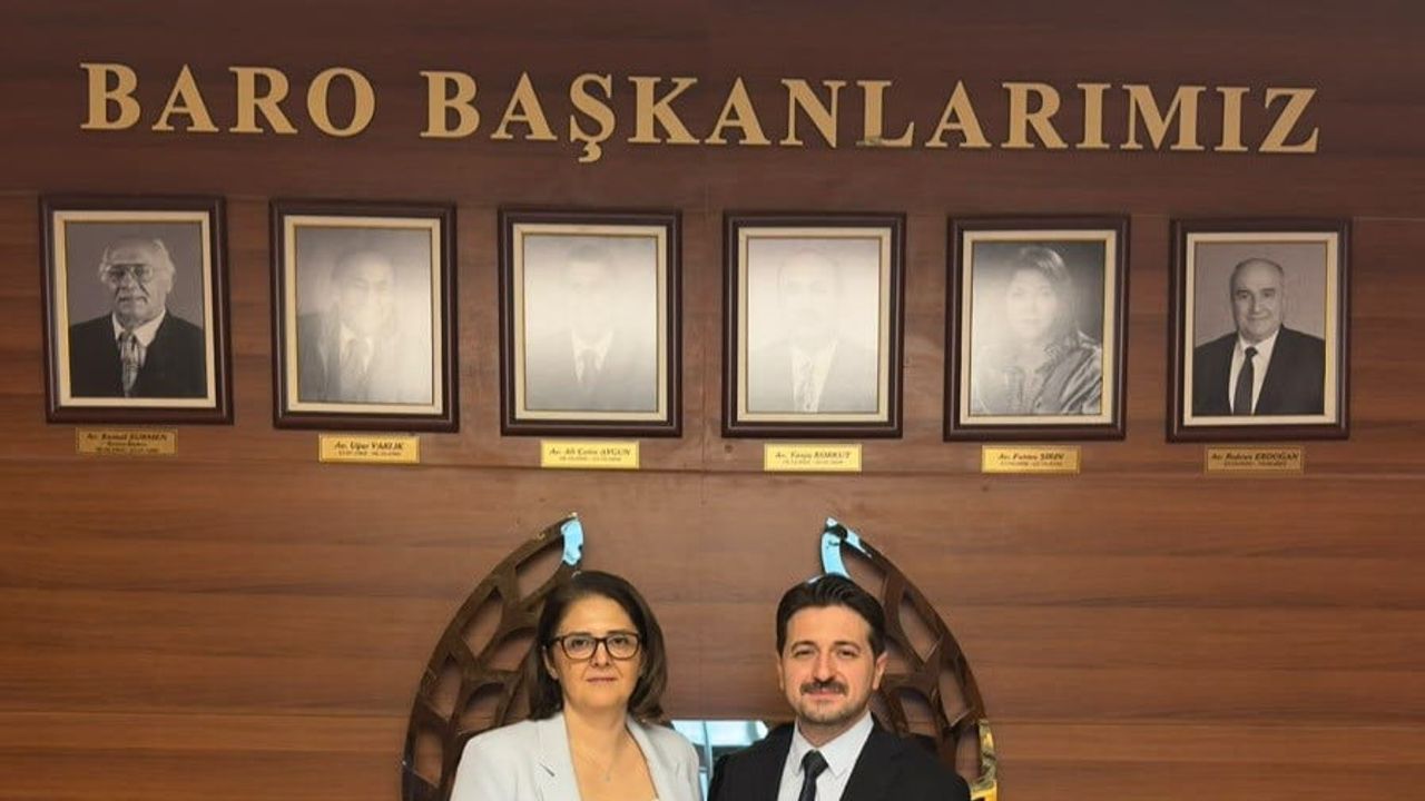 Karabük barosu'nda yeni dönem av. Sibel Şirin görevi devraldı