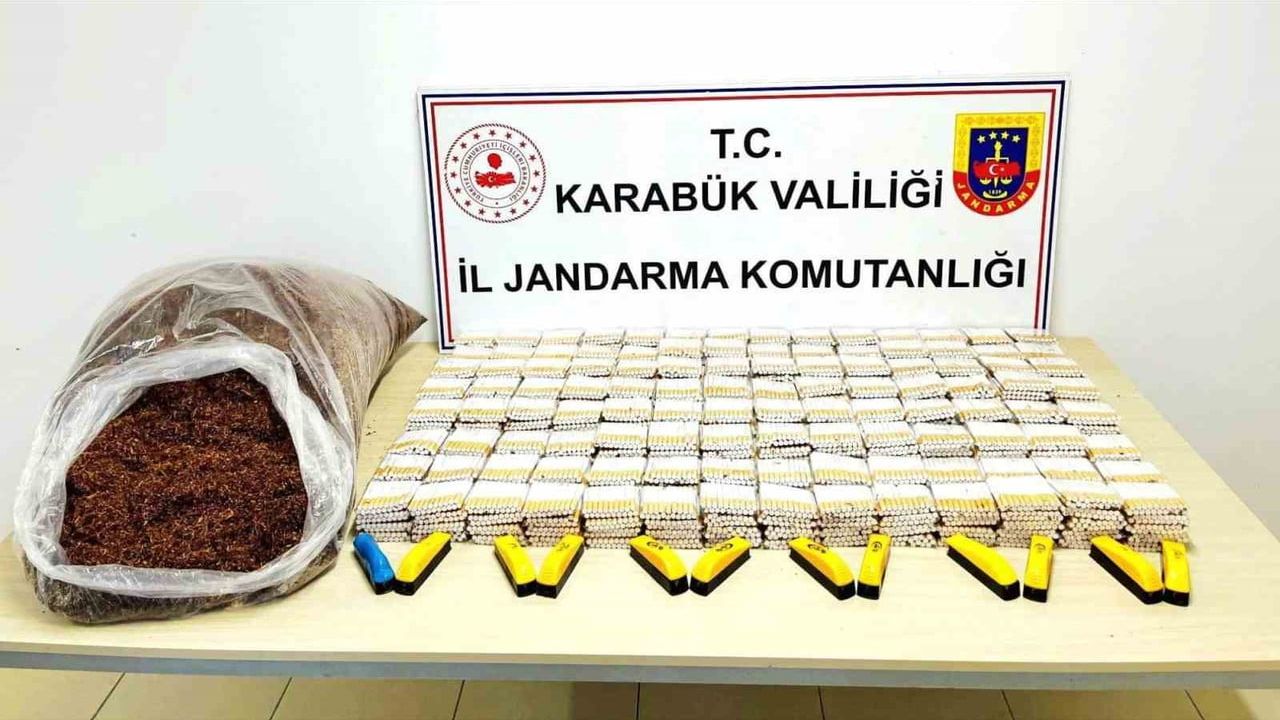 Karabük'te eş zamanlı jandarma operasyonu: uyuşturucu ve kaçak tütünde 11 şüpheli adliyeye sevk edildi