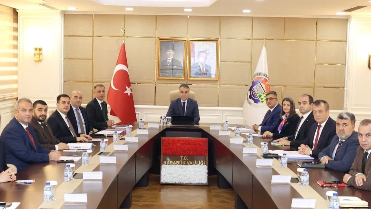 Karabük'te KÖYDES il tahsisat komisyonu altyapı yatırımlarını değerlendirdi