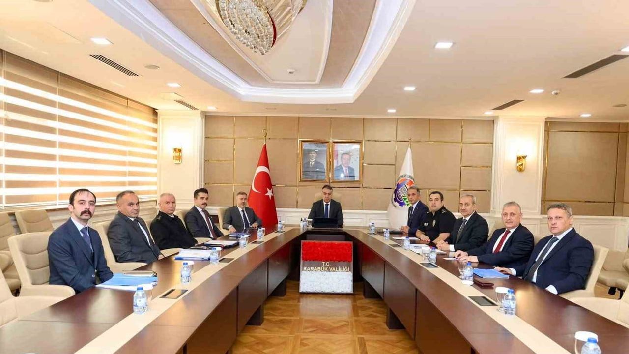 Karabük'te okullar ve çevreleri için ortak güvenlik seferberliği