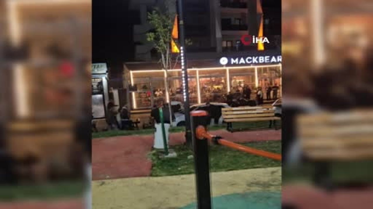 Karabük'te sokak kavgası kamerada: 1 kişi yaralandı