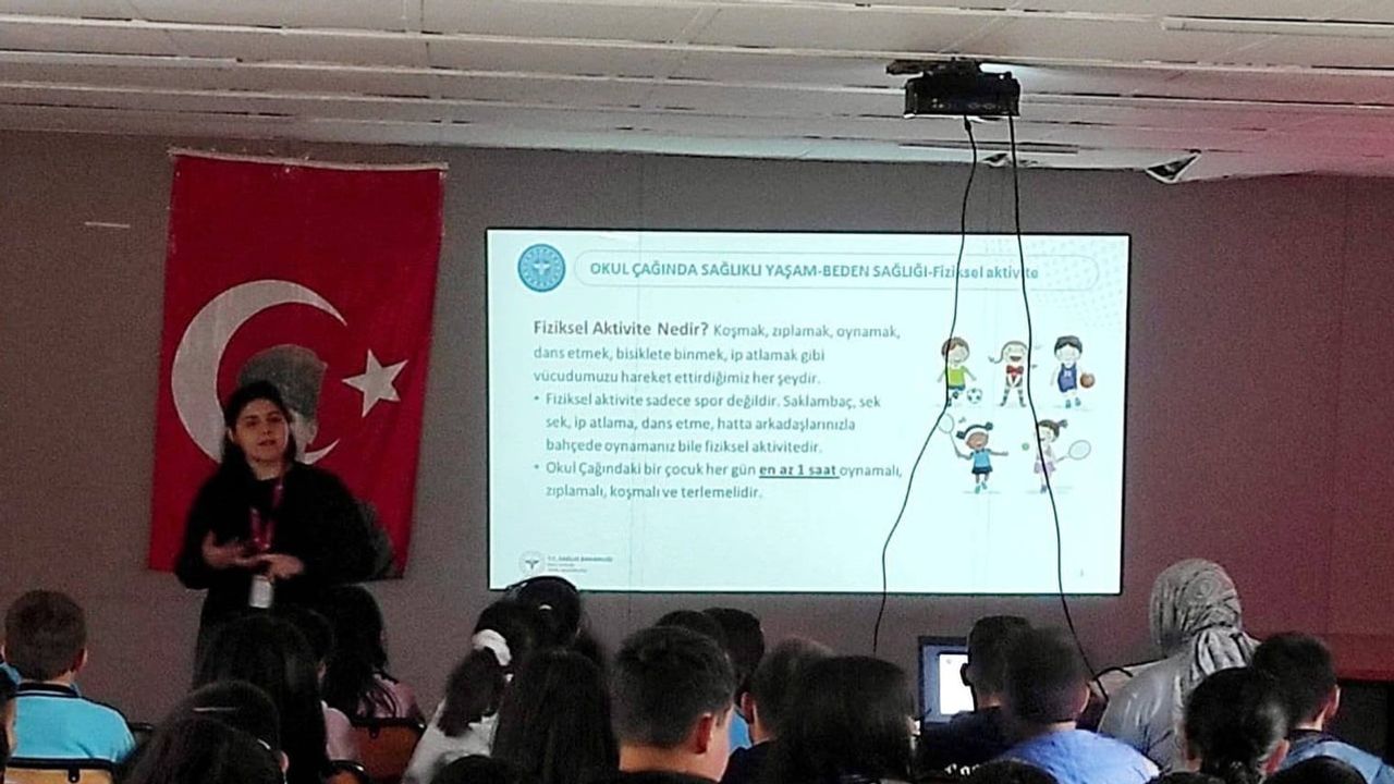 Karapınar okullarında sağlık bilinci için kapsamlı eğitimler