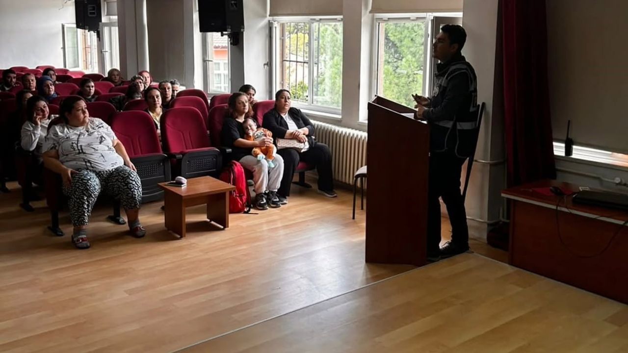 Karpuzlu'da okul çevresinde güvenlik ve farkındalık çalışması