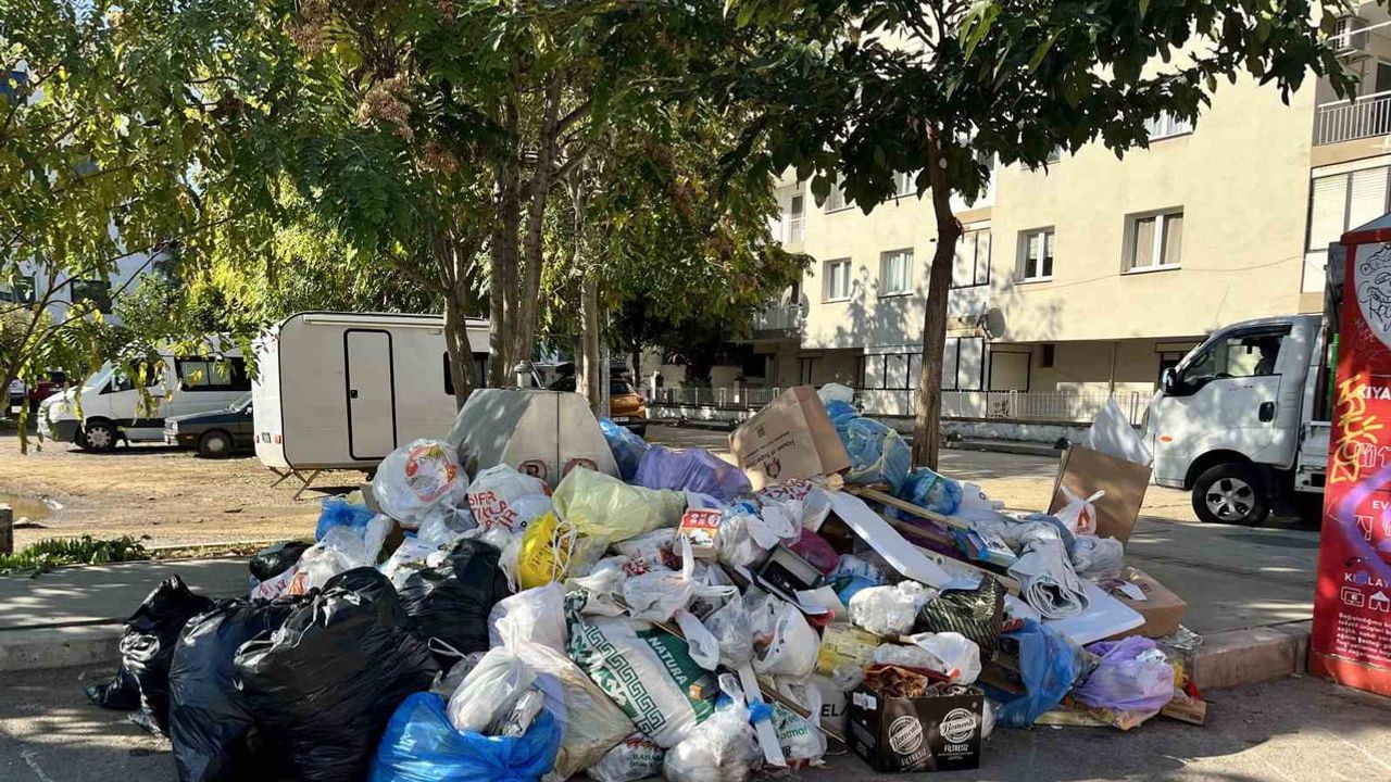 Karşıyaka sokaklarında biriken çöp krizi: ihale iptali ve vinçsiz konteyner sorunu