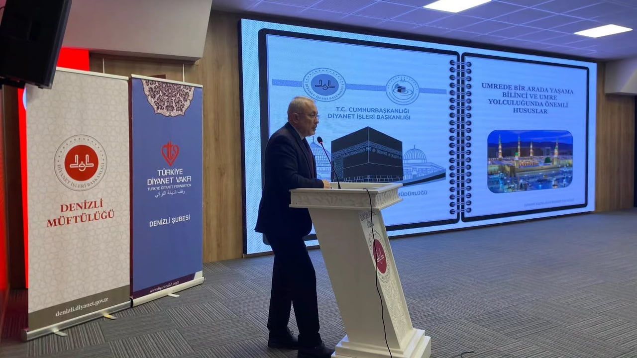 Kasım umrecileri için Denizli'de kapsamlı hazırlık eğitimi