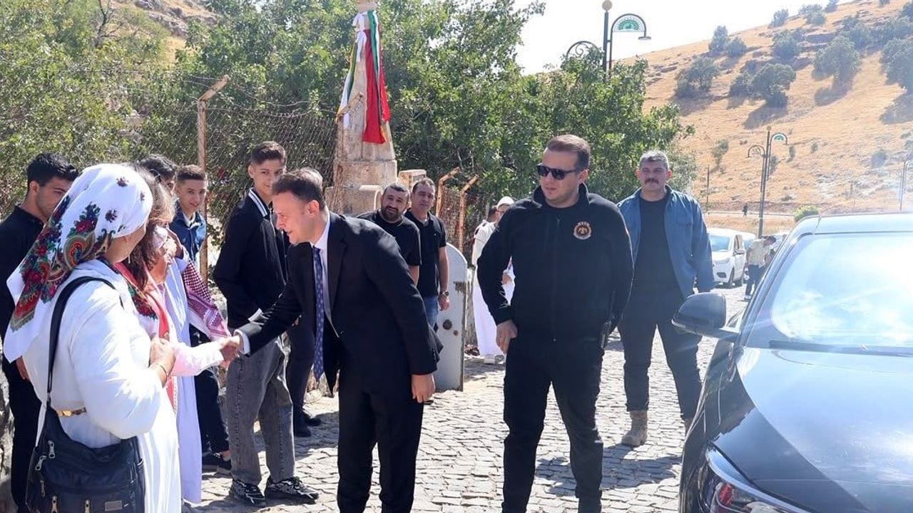 Kaymakam Adıgüzel'den Mağara köyünde cema bayramında birlik vurgusu