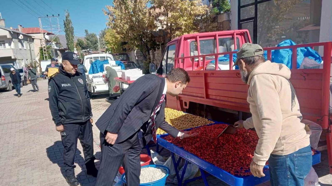 Kaymakam Yıldırım eğitim ve esnafın nabzını tuttu