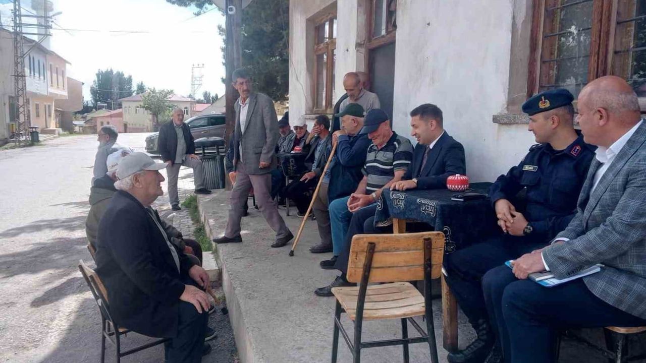 Kaymakamın köy turu: ihtiyaçlar ve talepler yerinde raporlandı