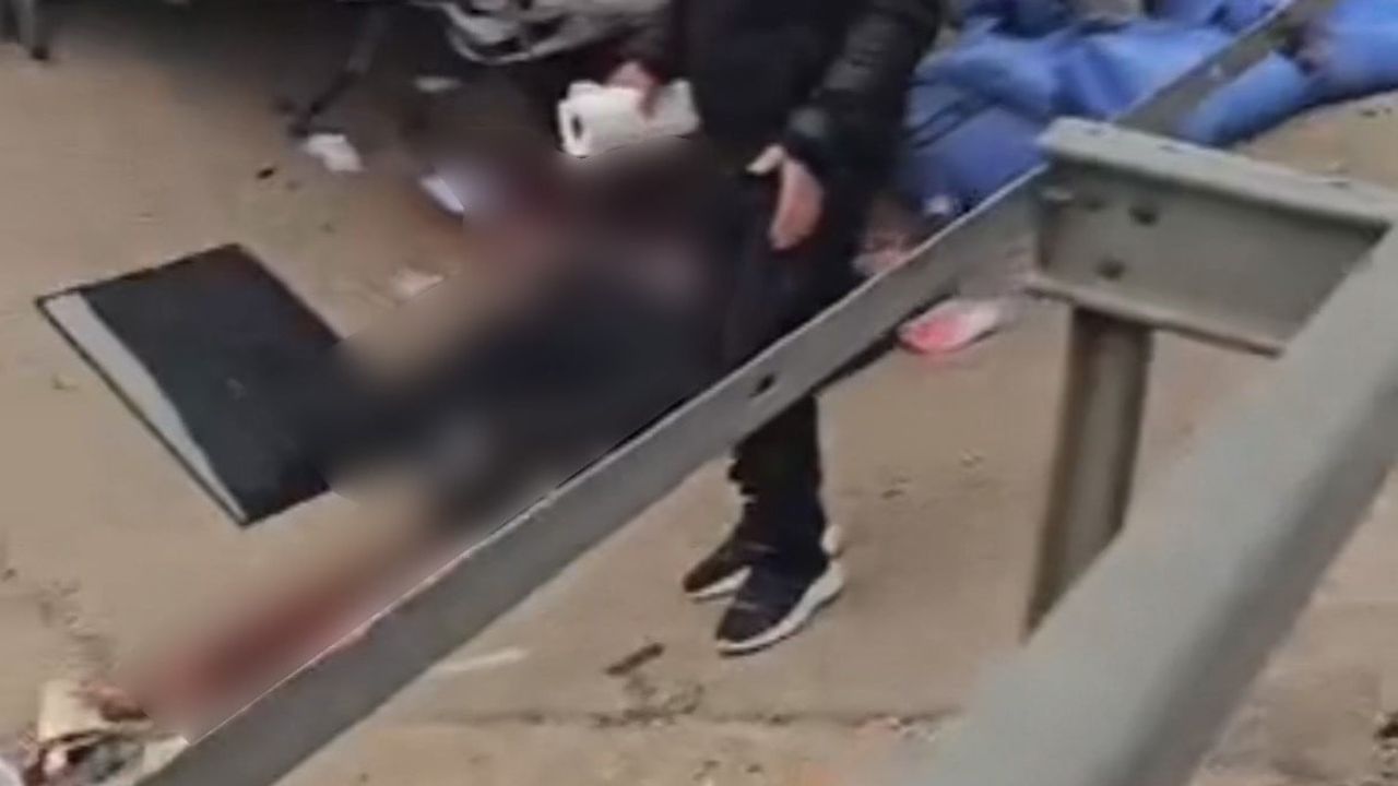Kaymaz mevkiinde devrilen tırın sürücüsü ağır yaralandı