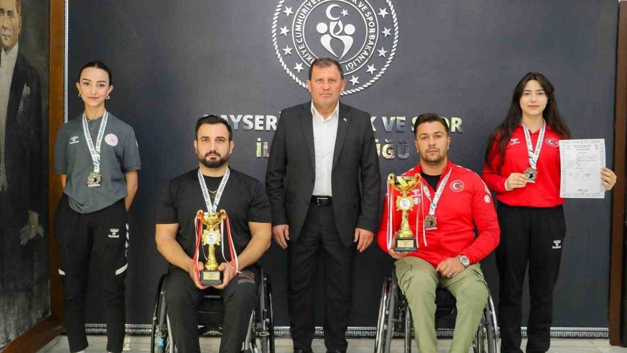 Kayseri atıcıları Mersin'den rekor ve madalyalarla döndü