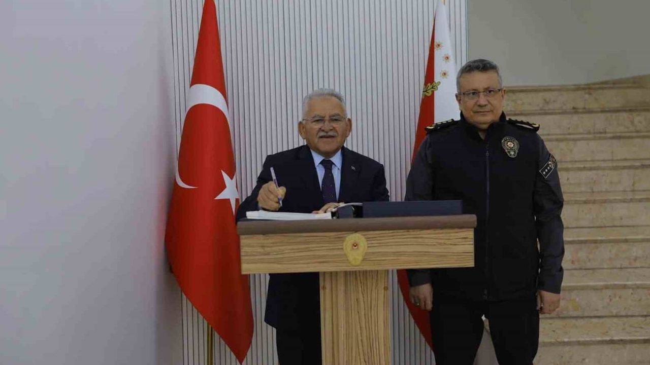 Kayseri'de kurumlar arası iş birliği vurgusu: yeni il emniyet müdürüne ziyaret