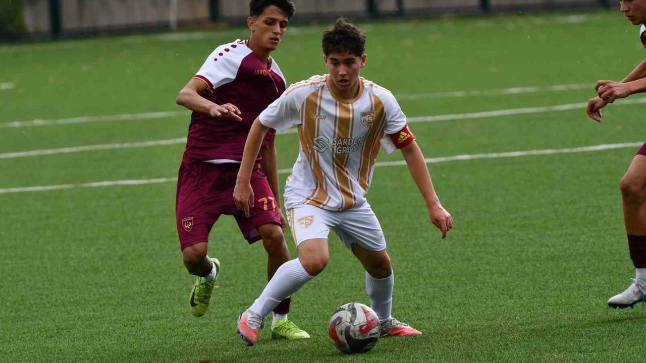 Kayserispor u17 deplasmanda farklı galibiyet