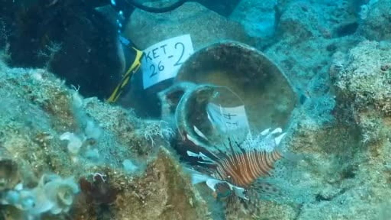 Kekova'da bulunan 4 bin yıllık batık Anadolu'nun deniz ticaretini aydınlatıyor