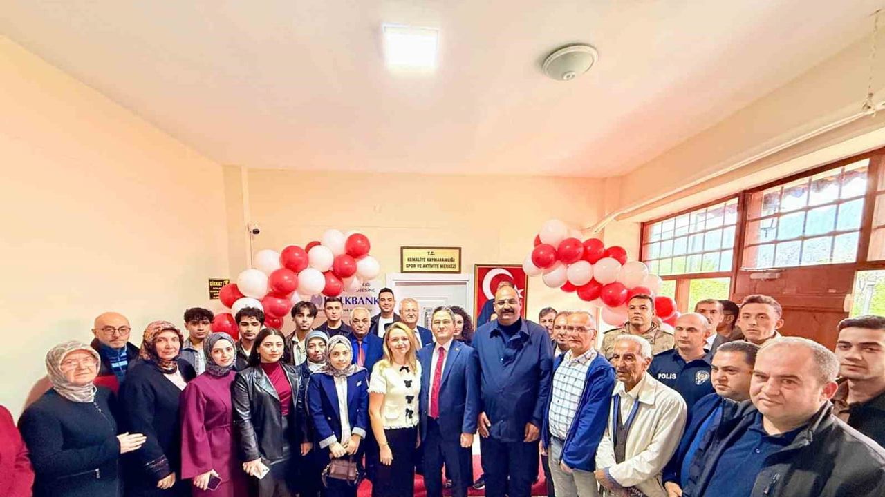 Kemaliye’de yeni spor ve aktivite merkezi ilçe yaşamını canlandıracak