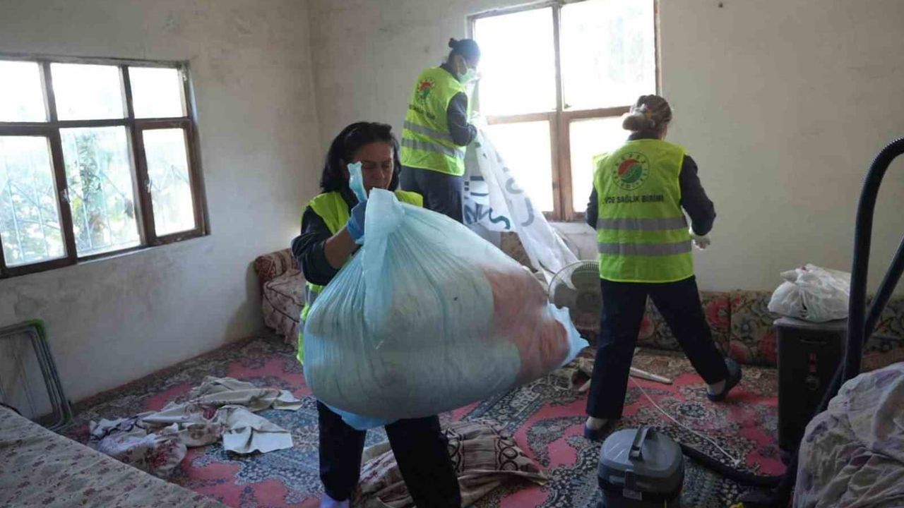 Kepez'te yatağa bağımlı kadına yeni yaşam alanı hazırlandı