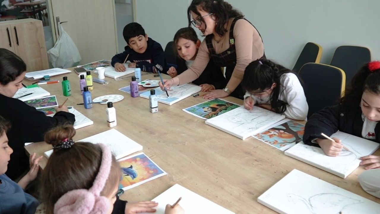 Kestel'de dahi çocuk akademisi'nde yeni dönem keşif ve yaratıcılığa odaklandı