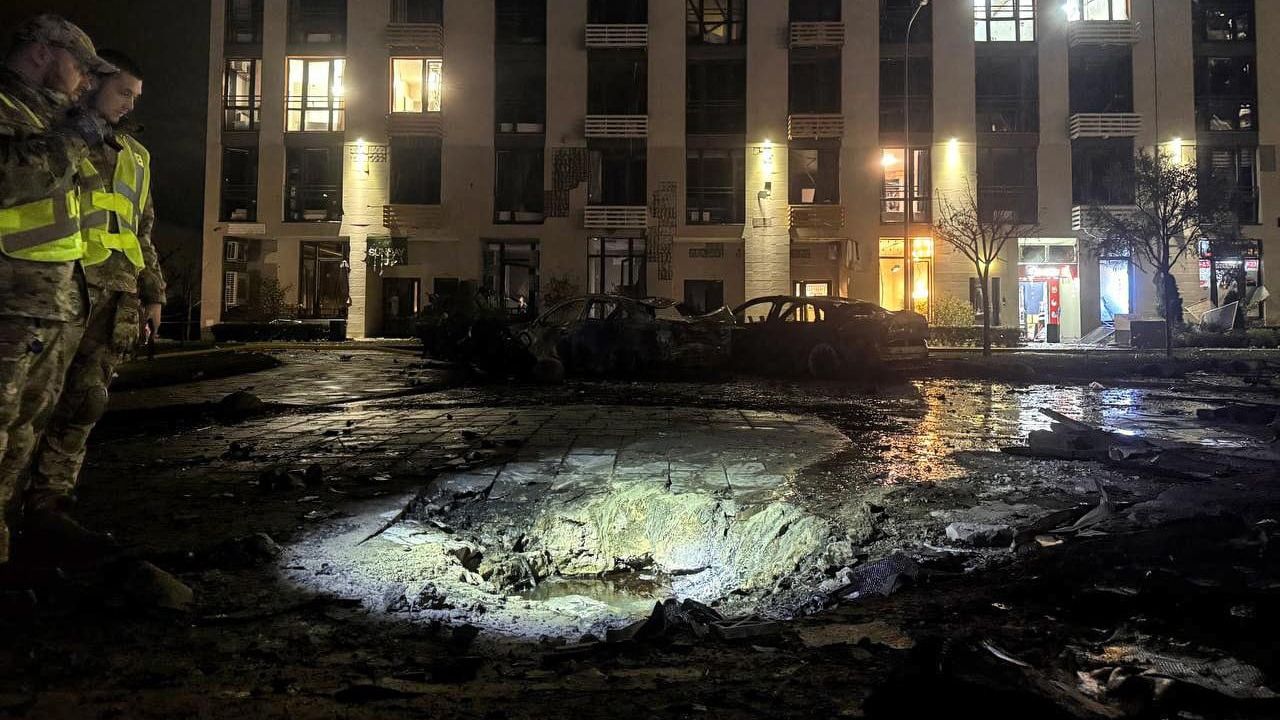 Kiev'de yaşam katına isabet: 'Şahed' saldırısında 2 ölü, 9 yaralı