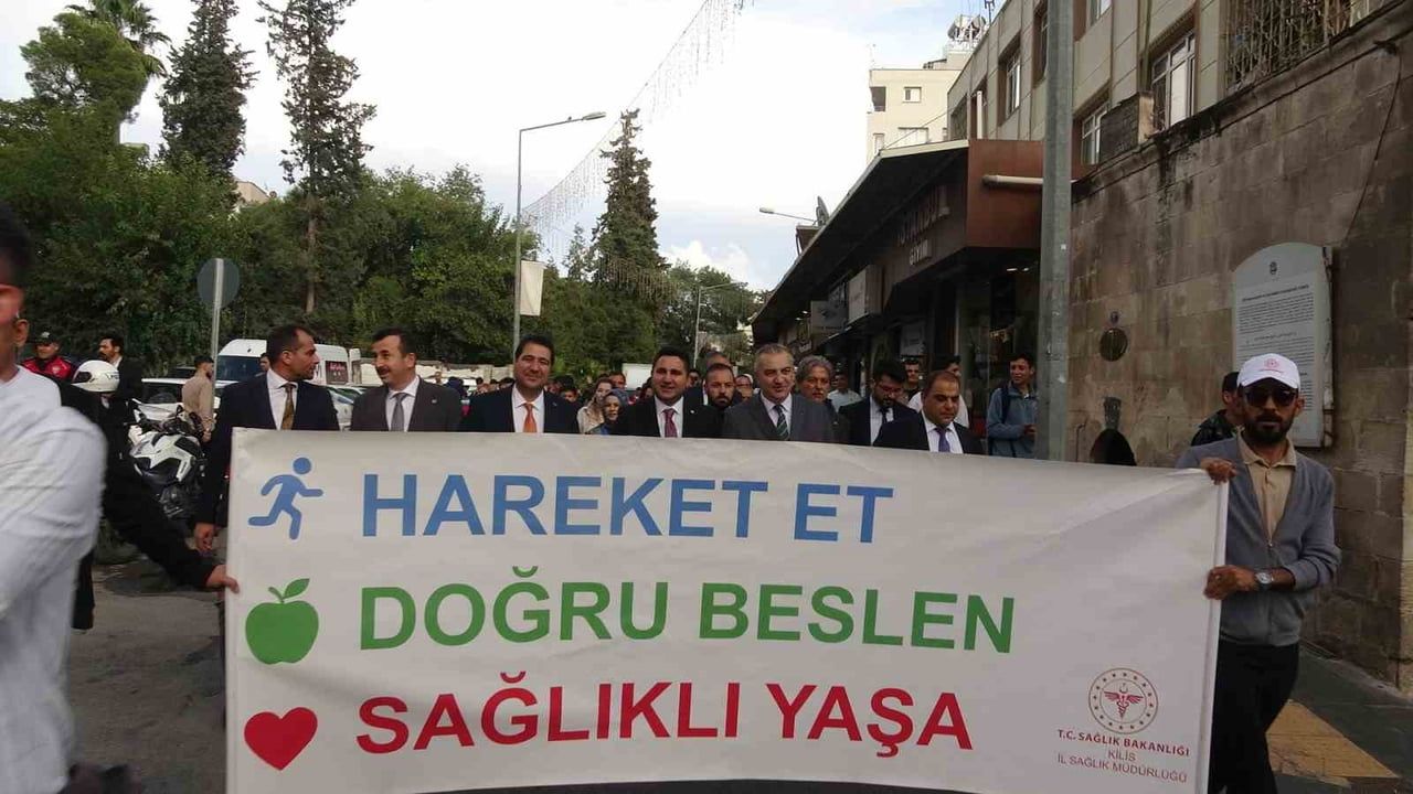 Kilis'te sağlıklı yaşam için ortak adımlar atıldı