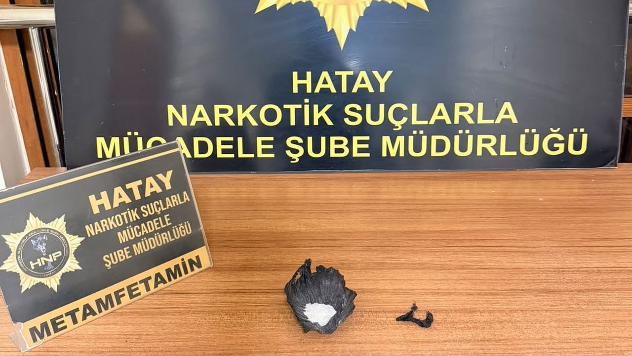 Kırıkhan'da yürütülen uyuşturucu operasyonunda bir şüpheli tutuklandı