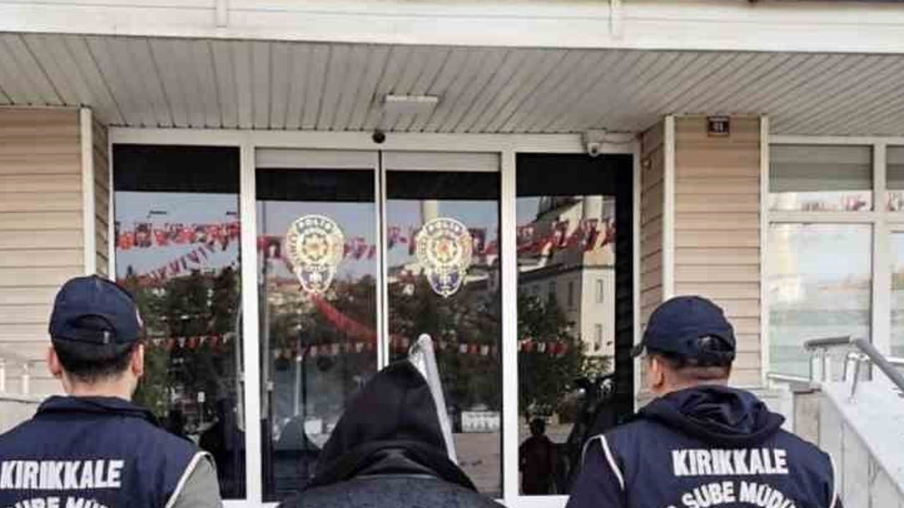 Kırıkkale'de aranan uyuşturucu hükümlüsü polis operasyonuyla cezaevine gönderildi