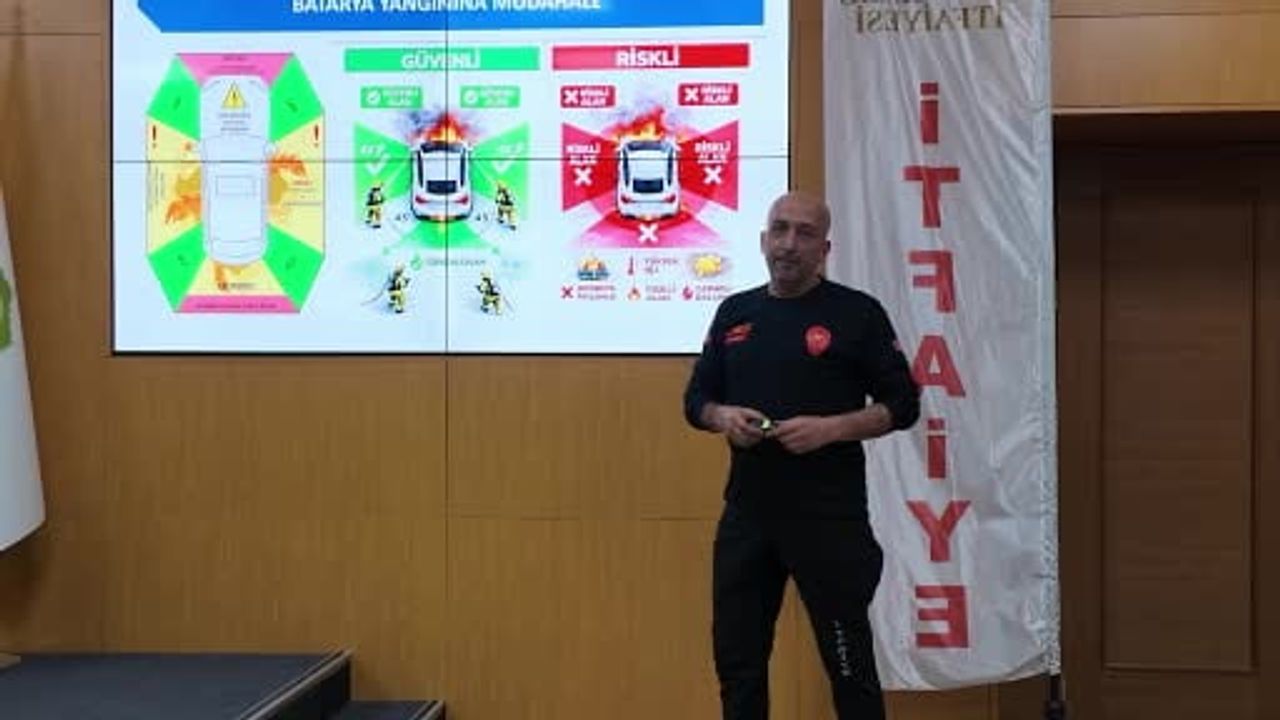 Kırıkkale'de sağlıkçılara elektrikli araç kazalarında güvenli müdahale eğitimi
