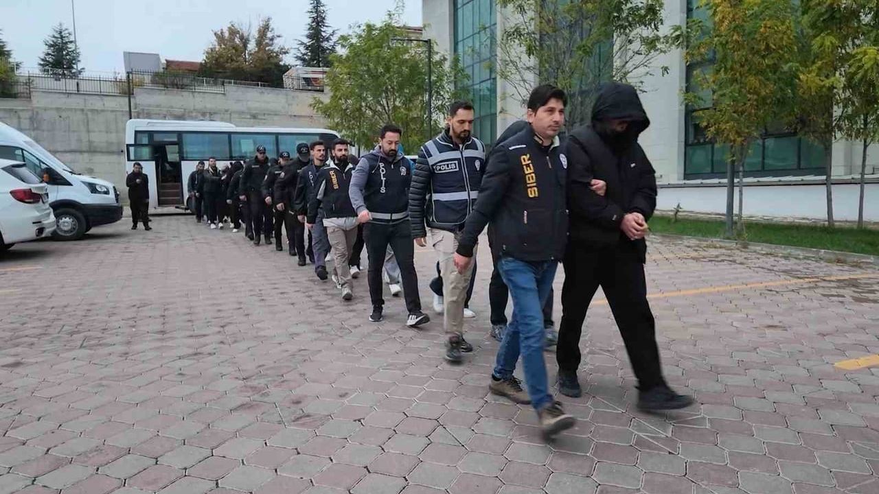 Kırıkkale merkezli operasyonda 1,219 milyar liralık yasa dışı bahis ağına ilişkin 18 şüpheli adliyeye sevk edildi
