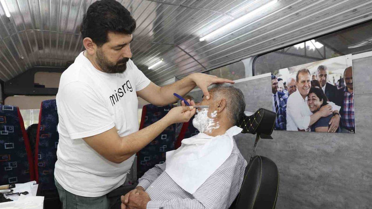 kırsalda saç bakımına ulaşımı kolaylaştıran mobil kuaför 40 bin 100 kişiye hizmet verdi