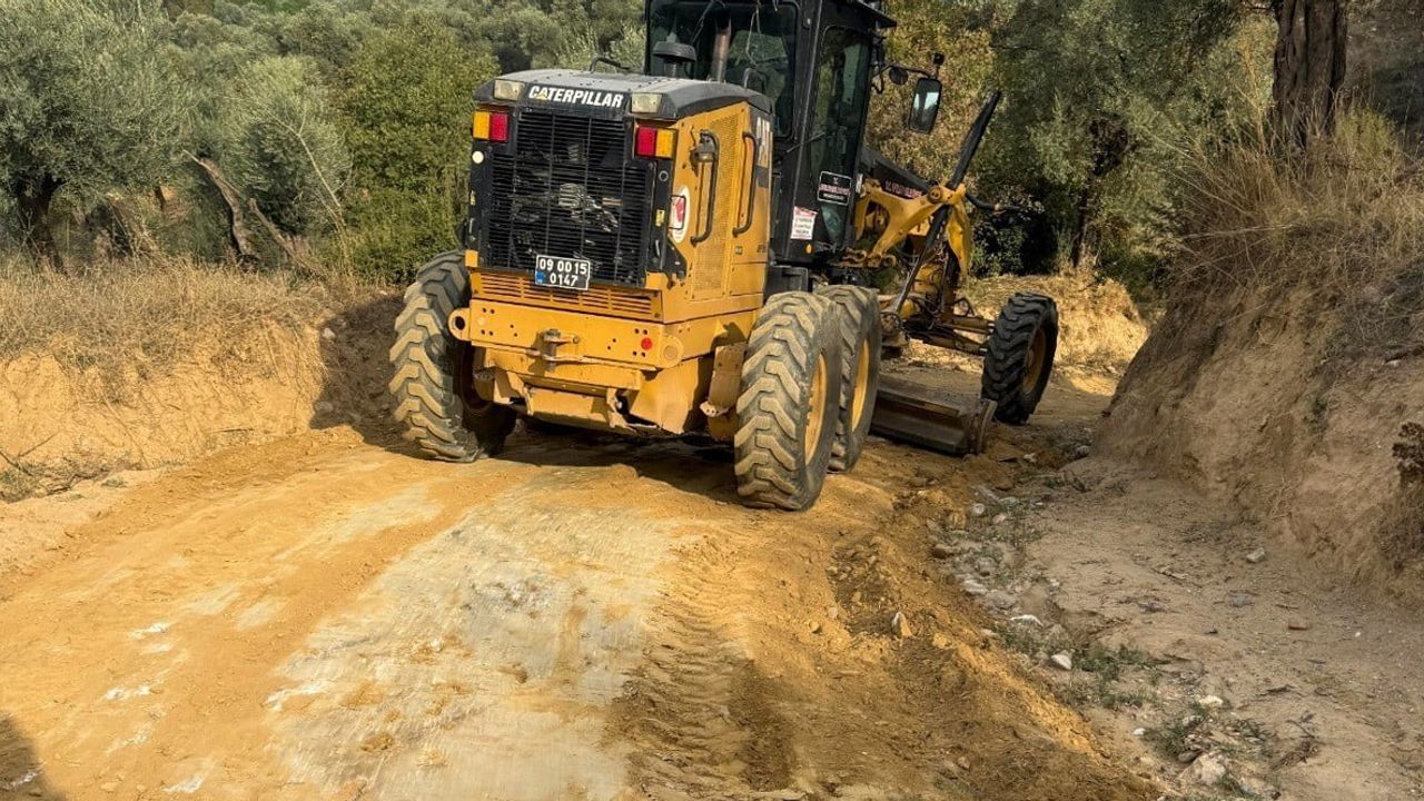 Kırsalda yollar açılıyor: Efeler'de üreticiye erişim kolaylaşıyor
