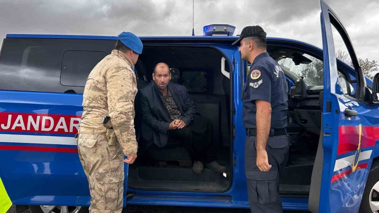 Kırşehir'de kaybolan zihinsel engelli vatandaş dronla dağlık arazide bulundu