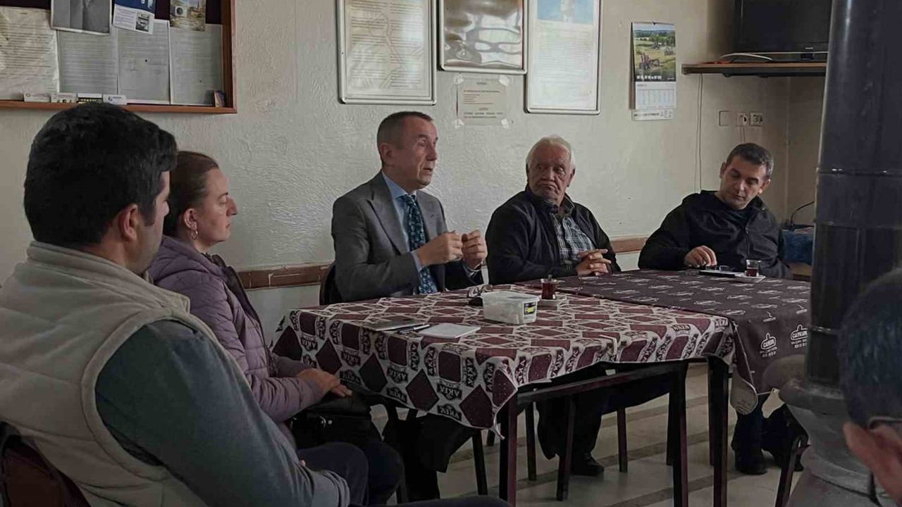 Kızıldamlar'da tarım sorunları sahada çözüme taşınıyor