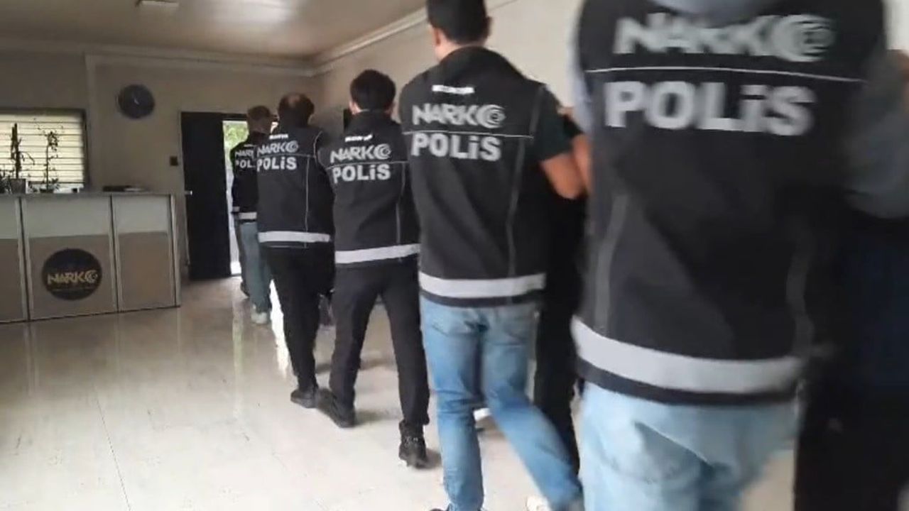 Konya'da uyuşturucu operasyonunda 8 şüpheli gözaltına alındı