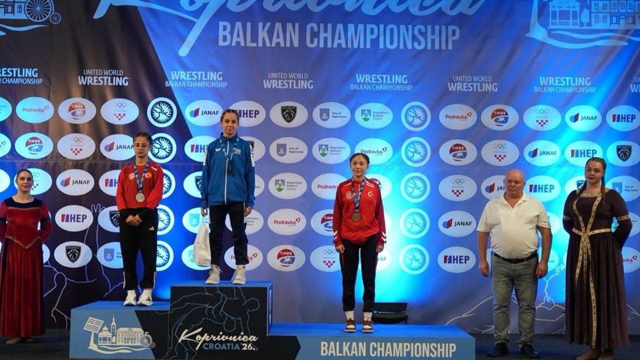 Koprivnica'da parlayan genç: Kübra Selin Turgut Balkan ikincisi oldu