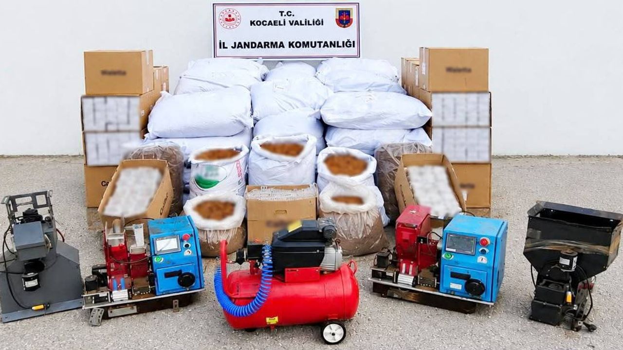 Körfez'de tütün kaçakçılığına darbe: 2 milyon 450 bin liralık malzeme ele geçirildi