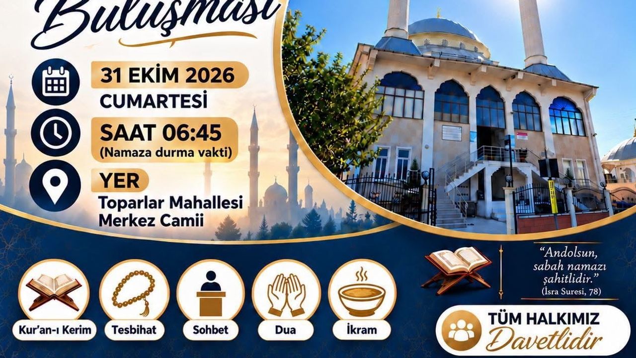 Köyceğiz'de sabah namazı geleneği Toparlar Merkez Camii'nde yeniden canlanıyor