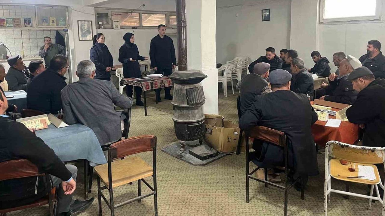 Köyde silah güvenliği semineri: Bulca'da ruhsatlılara eğitim
