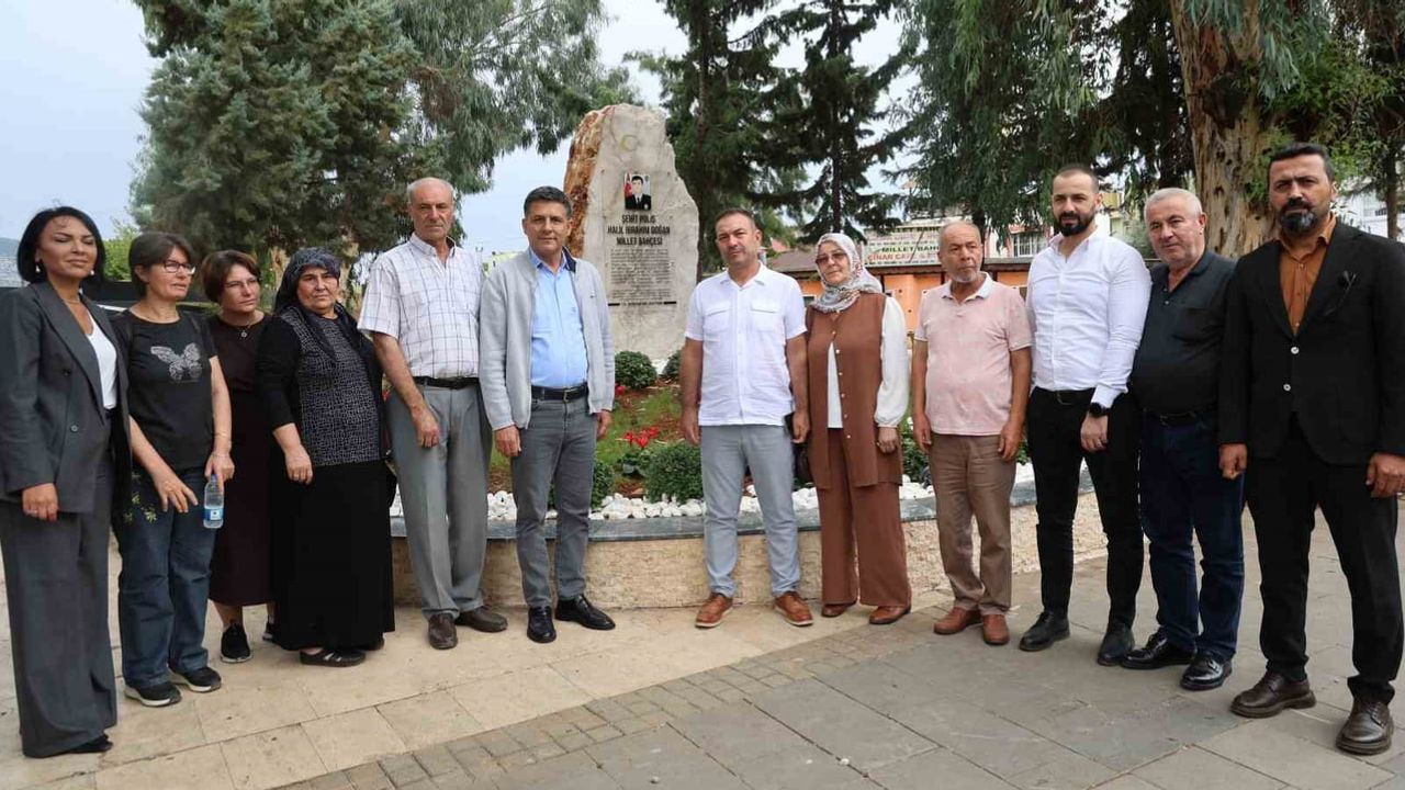 Kozan millet bahçesine 50 polisi kurtaran Halil İbrahim Doğan'ın adı verildi