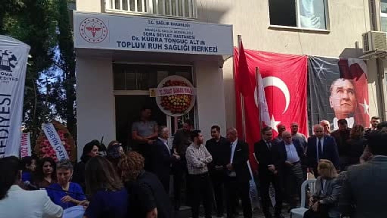 Kübra Tonguç Altın'ın adı Soma'da toplum ruh sağlığı merkezinde yaşayacak