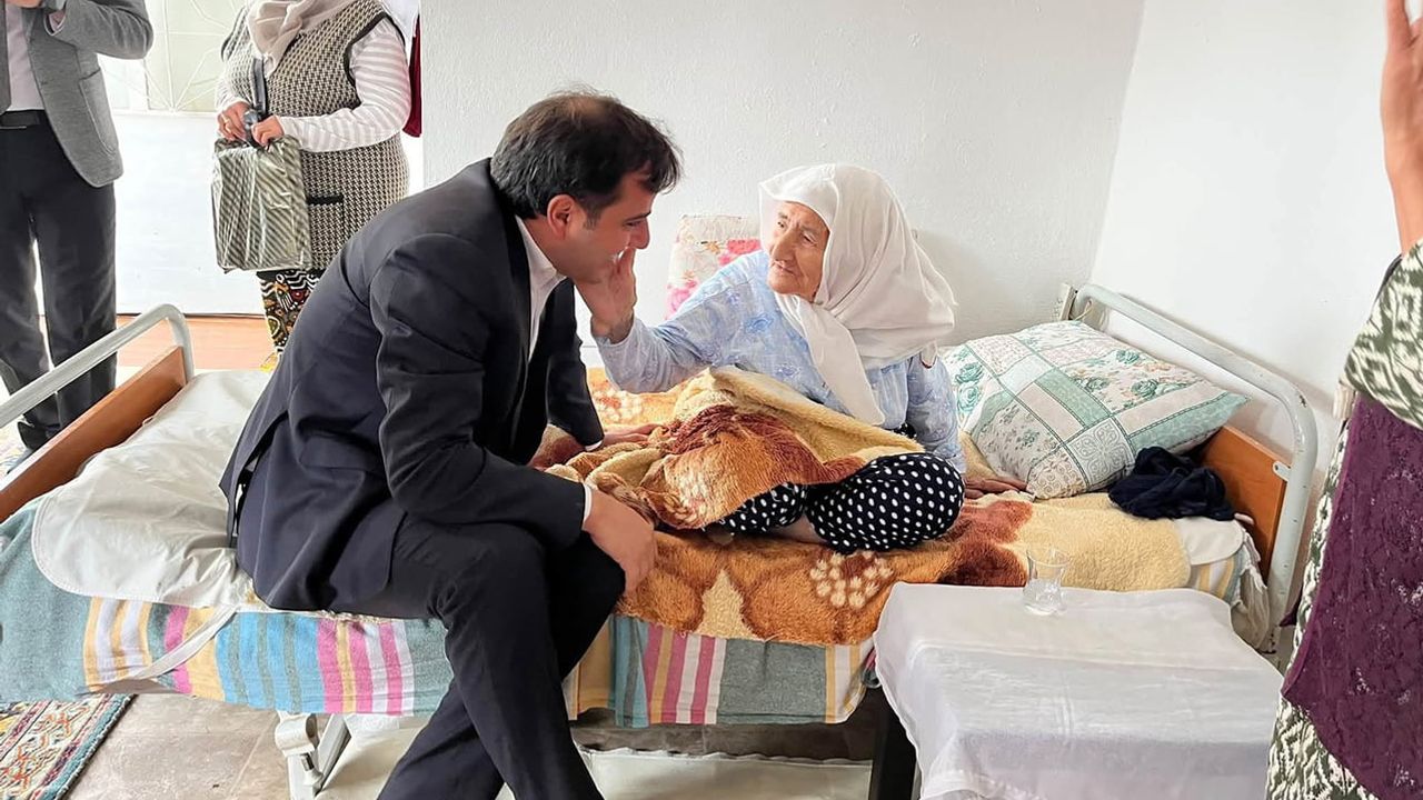 Kula kaymakamı asırlık çınarlara vefa ziyareti