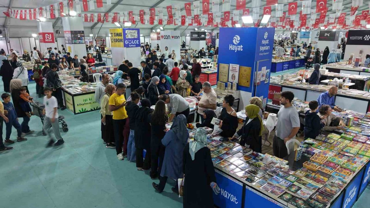 Kültürün nabzı Kahramanmaraş'ta: UNESCO edebiyat şehrinin on birinci kitap fuarı