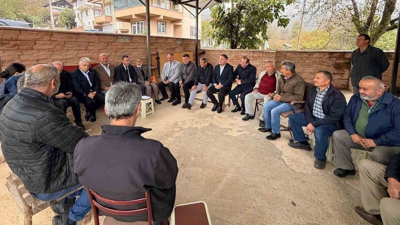 Küpler köyünde sahada: kaymakam Hacı Arslan Uzan talepleri yerinde değerlendirdi
