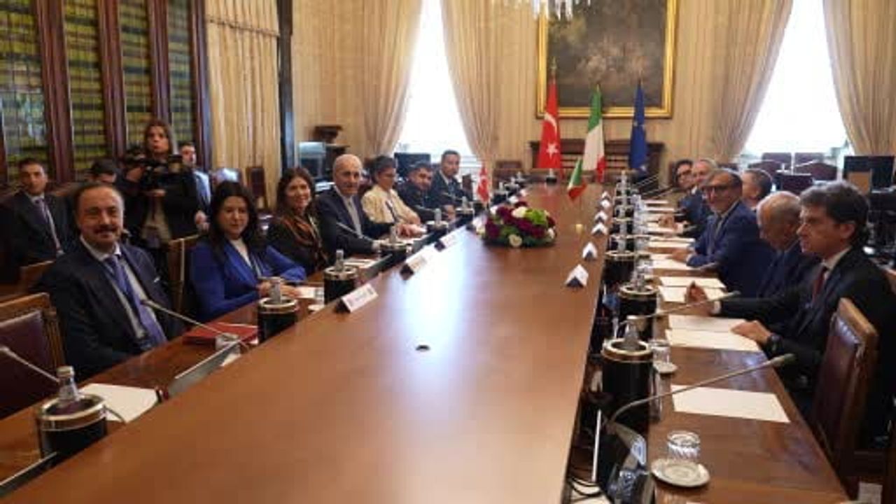 Kurtulmuş'tan Roma'da parlamentolar arası diyaloğu güçlendirme çağrısı